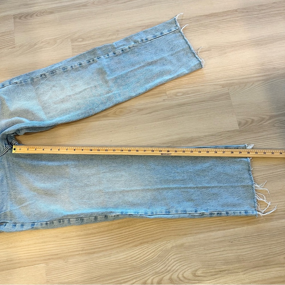 Garage Denim Light Wash Slouchy Jeans - Picture 6 of 8